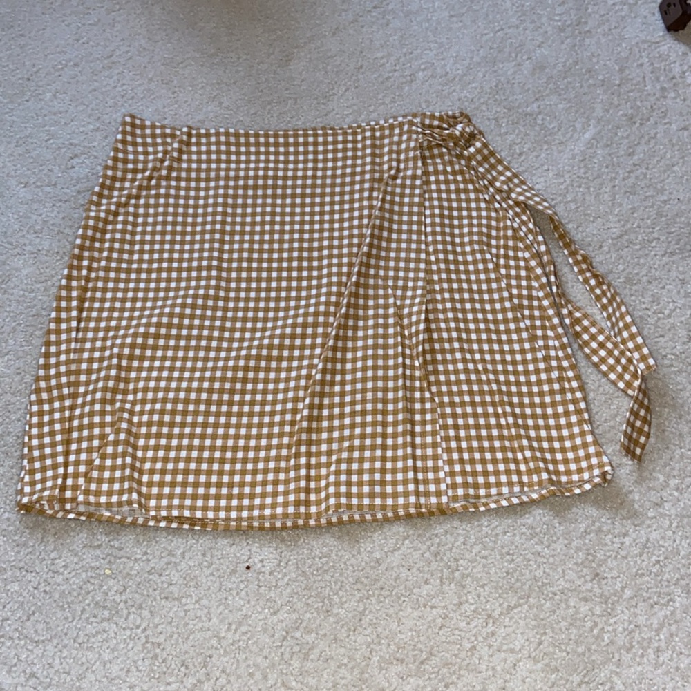 Women’s Plaid Mini Skirt